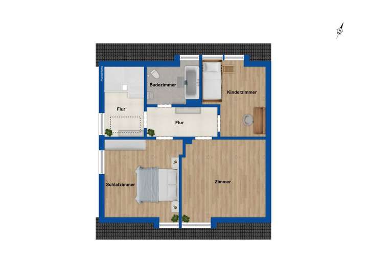 Grundriss Dachgeschoss