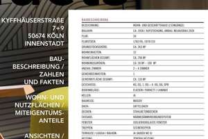 Exklusive Neubauwohnung im Kwartier Latäng: Großzügiges Wohnen mit Terrasse & Dachterrasse! WE7 – 50674 Neustadt/Süd, Köln – Vorschaubild 9