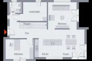 Wohlfühlhaus mit Aussicht ─ großzügig, familienoptimiert – Karlsruhe (Kreis) – Vorschaubild 9