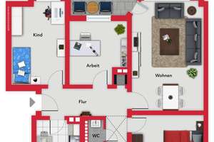 Kapitalanlage! 4-Zimmer-Eigentumswohnung mit Loggia in Nadorst – Die vollständige Adresse der Immobilie erhältst du vom Anbieter., 26125 Ohmstede, Oldenburg (Oldenburg) – Vorschaubild 21