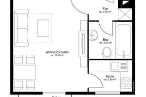 MUTZHAS - Zentrales Apartment in Neuhausen – Die vollständige Adresse der Immobilie erhältst du vom Anbieter., 80634 Dom Pedro, München – Vorschaubild 8