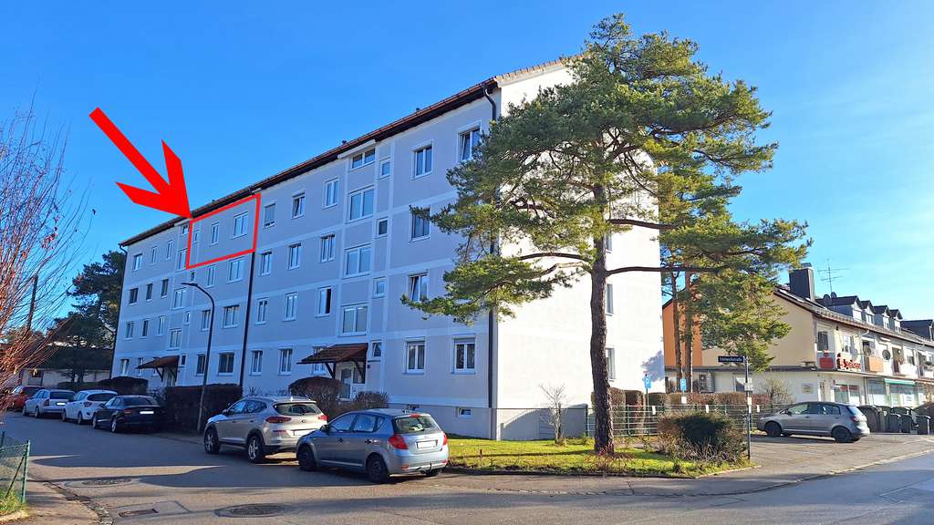 Immobilie in Wolfratshausen - Praktische 3-Zi-WHG im ruhigen Stadtteil Farchet - Bild 0