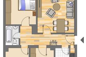 3-Zimmer-Wohnung in Mönchengladbach Lürrip