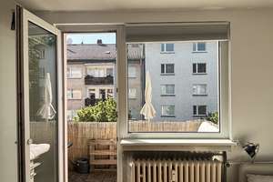 Möblierte 1-Zimmer-Wohnung mit Balkon in Mainz-Neustadt – befristet für 6 Monate – Die vollständige Adresse der Immobilie erhältst du vom Anbieter., 55118 Neustadt, Mainz – Vorschaubild 3