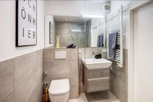 Möbliert: Wohnen auf Zeit: Interior Design by MrLodge – Die vollständige Adresse der Immobilie erhältst du vom Anbieter., 81925 Parkstadt, München – Vorschaubild 5