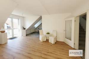 Stadtnah in Eisingen: bezugsfreie Maisonettewohnung mit Studio, Balkon, Gartenanteil & Carport! – Merowingerstraße 29, 97249 Eisingen – Vorschaubild 3
