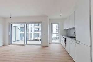 +Wohntraum im BERGQUARTIER: Lichtdurchflutete 2-Zimmer-Wohnung mit Balkon und EBK+