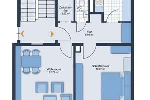 Frisch kernsanierte 2-Zimmer-Wohnung mit Balkon in Nürnberg - Erstbezug nach Sanierung – Die vollständige Adresse der Immobilie erhältst du vom Anbieter., 90449 Röthenbach West, Nürnberg – Vorschaubild 11