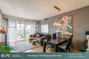 ⓁⓅⒺ Aussicht mit Draufsicht | exklusive Raumhöhe | Ost + Westbalkon | frei | 3ZI | Moosach – München – dachauer str 176, 80992 Alt-Moosach, München – Vorschaubild 17
