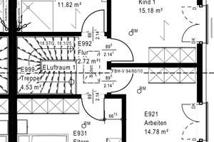 Exklusive Neubau-Doppelhaushälfte Nähe Inheidener See mit Terrasse und Doppelcarport – Die vollständige Adresse der Immobilie erhältst du vom Anbieter., 35410 Hungen – Vorschaubild 26
