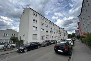 Wohnen am Lech — helle 3-Zimmer-Wohnung mit großer Wohnküche, ruhige Lage in Lechhausen