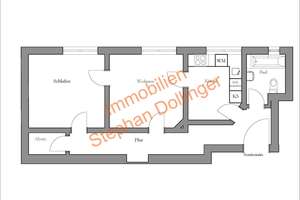 ruhige 2 Zi. Altbau-Whg. in Schwabing mit kleinem Privatgarten – 80803 Münchner Freiheit, München – Vorschaubild 7