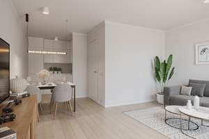 Neubau-Apartment mit EBK und Balkon – Die vollständige Adresse der Immobilie erhältst du vom Anbieter., 81241 Pasing, München – Vorschaubild 2