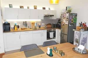Moderne 2 Zimmer Wohnung  mit  Sonnenbalkon u. Fußbodenheizung . EBK käuflich – Frank-Zappa-Str. 10, 40235 Flingern Nord, Düsseldorf – Vorschaubild 5