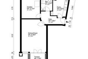 Seltene Terrassenwohnung. 2-Zimmer. 64m² mit Tiefgaragenstellplatz. Ruhige Lage. Barrierearm. – 40470 Rath, Düsseldorf – Vorschaubild 16