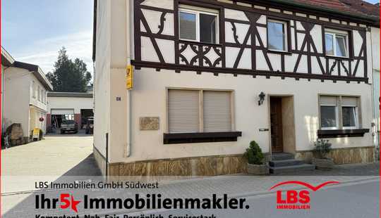 Bild von Geschäftshaus mit Wohnbereich in gepflegtem Zustand in Flonheim