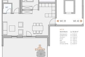 Exklusives Penthouse im Neubau | Große Süd-Dachterrasse | Oker & Ringgleis vor der Tür |  WE 39 – Eichtalstraße 14, 38114 Westliches Ringgebiet, Braunschweig – Vorschaubild 14