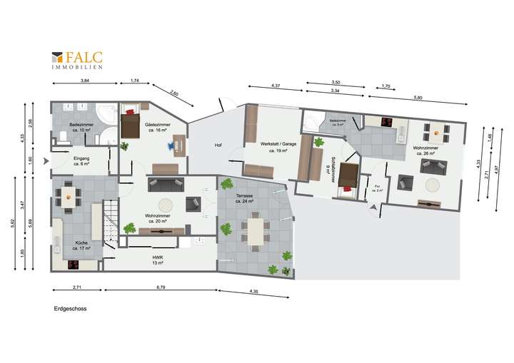 Grundriss Erdgeschoss