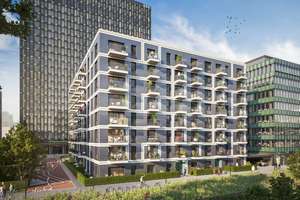 Traumhafte Kapitalanlage: 1-Zi.-Cityapartment mit Balkon in "Kreuzmitte" - optional voll möbliert – Hallesches Ufer 40-60, 10963 Kreuzberg, Berlin – Vorschaubild 2