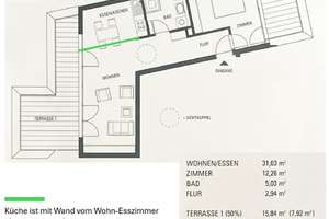 Penthaus mit 2 Terrassen, Panoramablick, Garage – Die vollständige Adresse der Immobilie erhältst du vom Anbieter., 55126 Finthen, Mainz – Vorschaubild 2