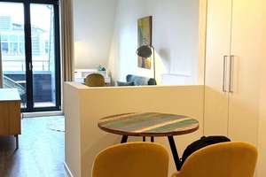 ERSTBEZUG - TOP-LAGE F'Hain | AUFDACHTERRASSE + LOGGIA | EBK | OFFENES STUDIO-APT. | MÖBLIERT | LIFT – Die vollständige Adresse der Immobilie erhältst du vom Anbieter., 10245 Friedrichshain, Berlin – Vorschaubild 16