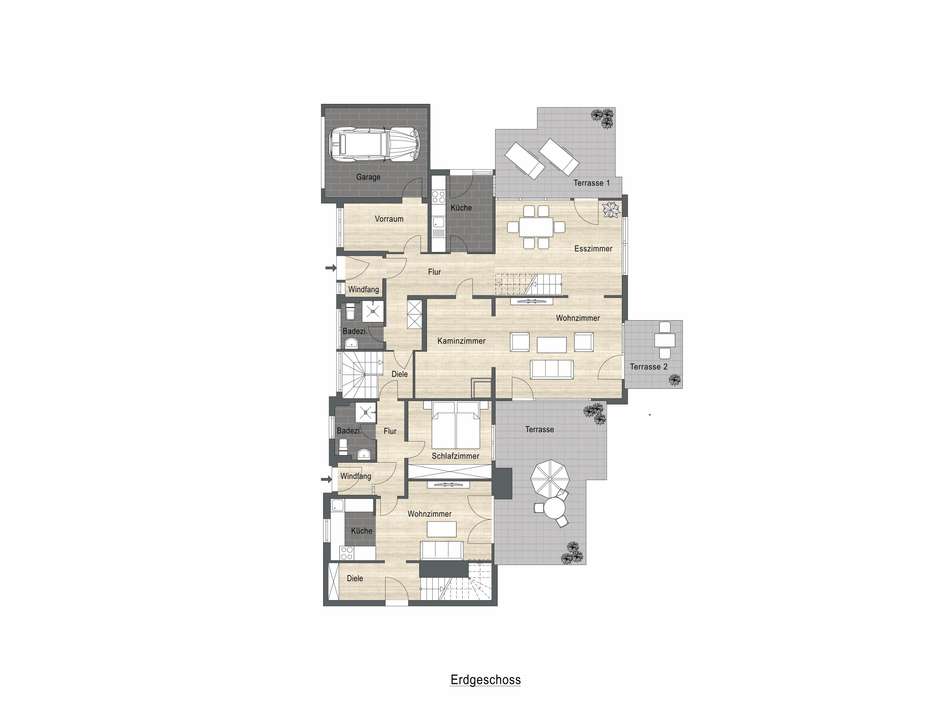 Grundriss Erdgeschoss