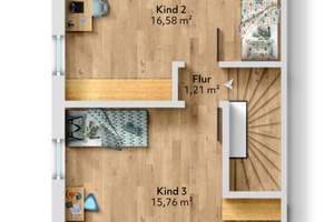 5 schlüsselfertige Reihenhäuser mit ca. 150 m² Wohnfläche – Die vollständige Adresse der Immobilie erhältst du vom Anbieter., 45329 Karnap, Essen – Vorschaubild 21