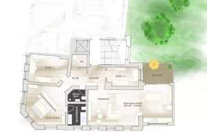 Großzügige 4-Zimmer-Wohnung mit Balkon in Leipzig-Plagwitz