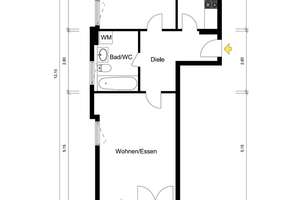 Perfekte Lage! Ruhige und lichtdurchflutete Zweizimmerwohnung im Dachgeschoss mit Westbalkon – 93051 Kumpfmühl-Ziegetsdorf-Neuprüll, Regensburg – Vorschaubild 20