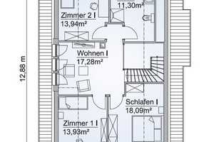 Attraktives 950 m2 Grundstück mit Scanhaus und Einliegerwohnung in Elmshorn! – Pinneberg (Kreis) – Vorschaubild 3
