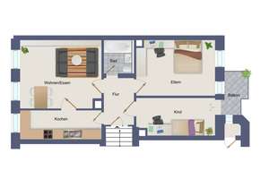 NEU: Zentral wohnen, solide investieren – Die vollständige Adresse der Immobilie erhältst du vom Anbieter., 4109 Zentrum-West, Leipzig – Vorschaubild 19