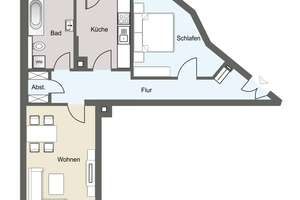 Bezugsfreie 2-Zimmer-Wohnung mit Altbau-Charme in Gohlis-Süd – 4155 Gohlis-Süd, Leipzig – Vorschaubild 10