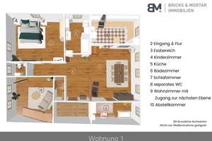 2 Wohnungen | Galerie | Dachloggia | Einbauküche | Tiefgarage – Die vollständige Adresse der Immobilie erhältst du vom Anbieter., 90518 Altdorf bei Nürnberg – Vorschaubild 8