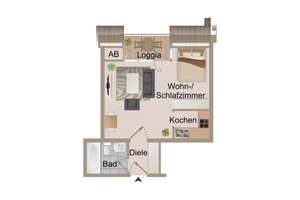 Modernes Single-Apartment in repräsentativem Wohnensemble – Die vollständige Adresse der Immobilie erhältst du vom Anbieter., 48159 Kinderhaus-West, Münster – Vorschaubild 17