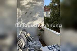 Tauschwohnung: Mitten in Schwabing: Hochwertige 3 Zimmerwohnung mit Balkon