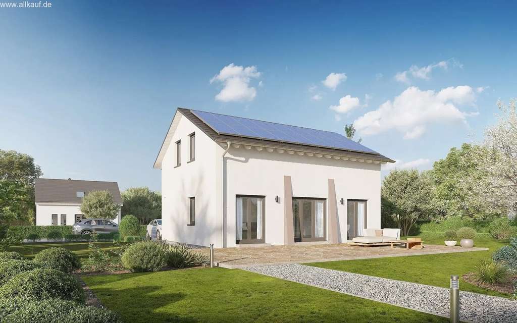 Immobilie in Freystadt - Home 5 - Ihr individuelles Traumhaus mit großzügigem Wohnkomfort inklusive Baugrundstück - Bild 1