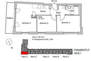 Gut geschnittene 3-Zimmer-Neubauwohnung mit Süd-Balkon – Pannierstraße 37, 12047 Neukölln (Ortsteil), Berlin – Vorschaubild 23