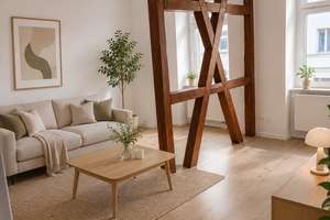 Attraktive 3-Raum-Wohnung mit Balkon und Einbauküche