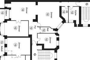 4-Zimmer-Altbau mit großem Sonnenbalkon, Parkett und Stuck zur Eigennutzung – Berlin – Vorschaubild 12