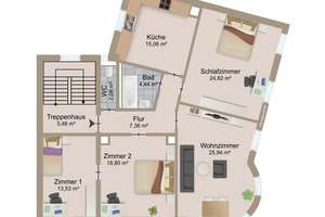 Charakterstarke Kapitalanlage – Altbauflair trifft Investment – Die vollständige Adresse der Immobilie erhältst du vom Anbieter., 75173 Südweststadt, Pforzheim – Vorschaubild 16
