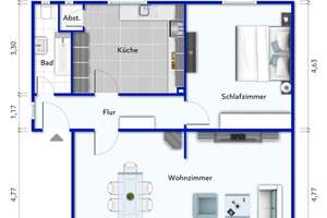 Mehrfamilienhaus in GE-Erle: modernisiert, voll vermietet, 4 Einheiten + 3 Garagen + 1 Stellplatz – Die vollständige Adresse der Immobilie erhältst du vom Anbieter., 45891 Erle, Gelsenkirchen – Vorschaubild 17