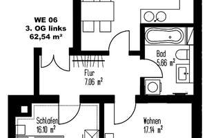 Reduziert! Moderne 2-Zimmerwohnung mit sonnigem Balkon im Leipziger Westen! - Sanierung 2016 – Altranstädter Straße 28a, 4229 Kleinzschocher, Leipzig – Vorschaubild 14