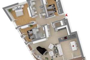 Exklusive 4-Zimmer-Wohnung mit großer Fensterfront – Hermann-Weinhauser-Straße 61, 81673 Echarding, München – Vorschaubild 14