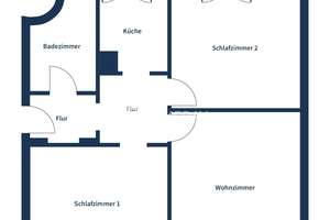 Helle 3-Zimmer-Wohnung mit Balkon, Garage und Tageslichtbad – Die vollständige Adresse der Immobilie erhältst du vom Anbieter., 51067 Holweide, Köln – Vorschaubild 13