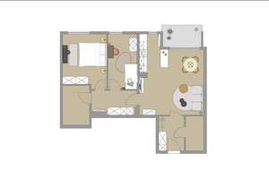 Möbliert:  Neubau-Erstbezug: Stilvolle 3- Zimmer Wohnung   – Die vollständige Adresse der Immobilie erhältst du vom Anbieter., 80634 Neuhausen, München – Vorschaubild 19