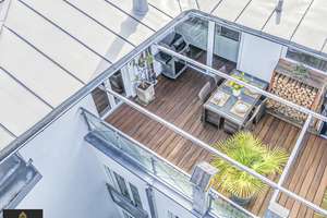 Traumwohnung mit zwei großen Dachterrassen nur 10-Gehminuten von der U- und S-Bahn entfernt – Die vollständige Adresse der Immobilie erhältst du vom Anbieter., 81825 Gartenstadt Trudering, München – Vorschaubild 28