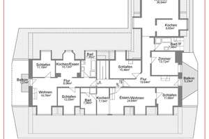 Charaktervolles Mehrfamilienhaus, eingebettet in einen großzügigen Park - geniale Kapitalanlage! – Die vollständige Adresse der Immobilie erhältst du vom Anbieter., 79669 Zell im Wiesental – Vorschaubild 29