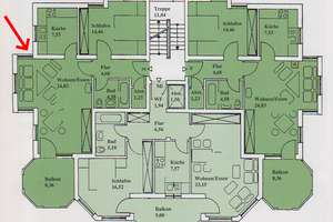 ***Wohnen in der Goethesiedlung – attraktive Eigentumswohnung mit Balkon & Stellplatz | provisionsfr – 39116 Sudenburg, Magdeburg – Vorschaubild 11