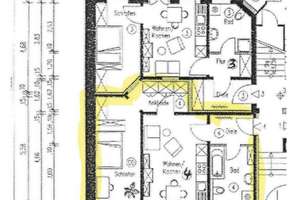 Vollständig Modernisierte, helle 3-Zimmer Wohnung mit neuer Einbauküche – Zittauer Straße 15, 4347 Schönefeld-Abtnaundorf, Leipzig – Vorschaubild 7