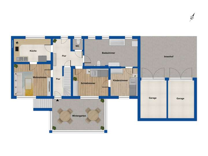 Grundriss Erdgeschoss 